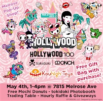 Primaire afbeelding van tokidoki x ONCH Hollywood 100 Pop-Up Party!