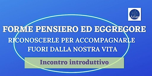 Primaire afbeelding van ON LINE - Forme pensiero ed eggregore: riconoscerle ed accompagnarle f...