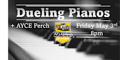 Hauptbild für Dueling Pianos @ AJ's Uptown Bar and Grill