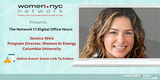 Imagen principal de Women.NYC Network | 1:1 Digital Office Hours with Jessica Weis