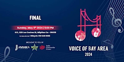 Imagem principal do evento Voice Of Bay Area, Season 10 Grand Finale