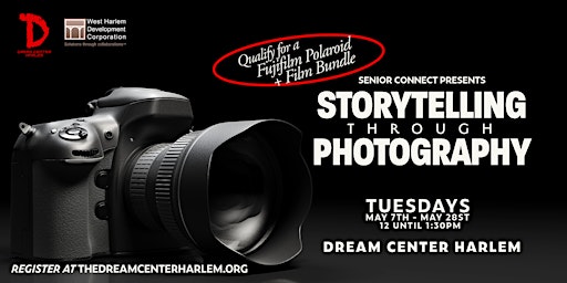 Imagem principal do evento Storytelling through Photography