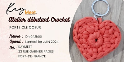 Hauptbild für Atelier débutant Crochet