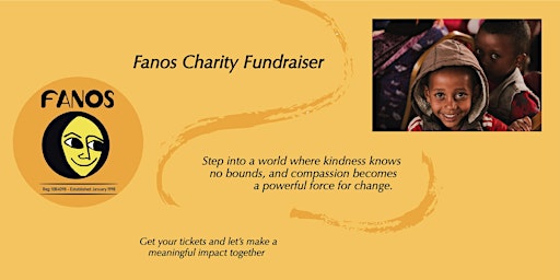 Imagem principal do evento Fanos Charity Fundraiser