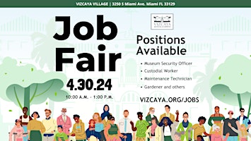 Hauptbild für Vizcaya Job Fair