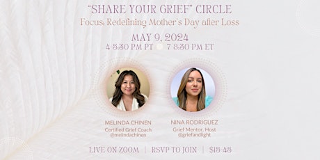 Redefining Mother's Day after Loss | A Grief Support Circle