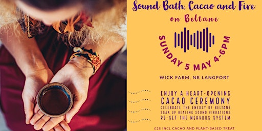 Imagem principal do evento Sound Bath & Cacao Ceremony