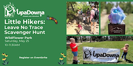 Imagem principal do evento Little Hikers: Leave No Trace Scavenger Hunt