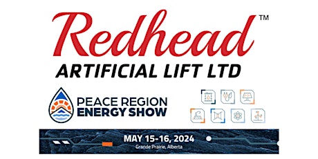 2024 Peace Energy Show Booth - Redhead Artificial Lift - Booth# 5002