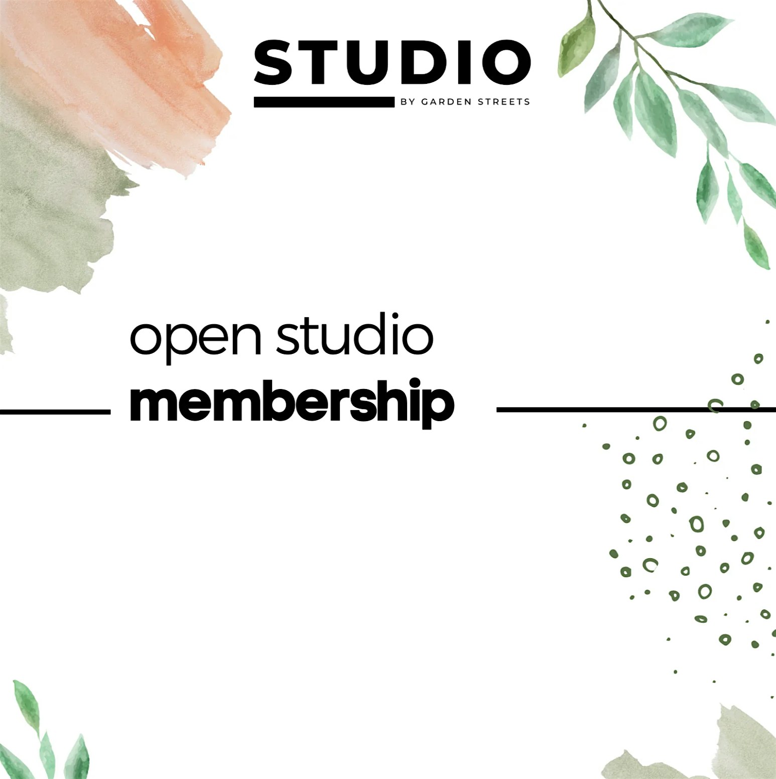 Open Studio Membership