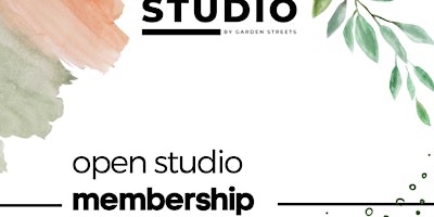 Imagem principal do evento Open Studio Membership