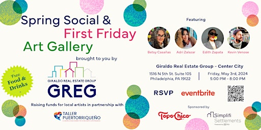Immagine principale di Spring Social & First Friday Art Gallery 