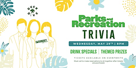 Parks and Recreation Trivia at The Duck Dive