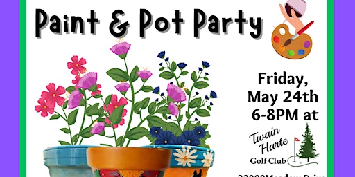 Imagem principal do evento Paint & Pot Party