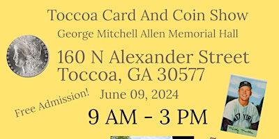 Toccoa Card Show primary image