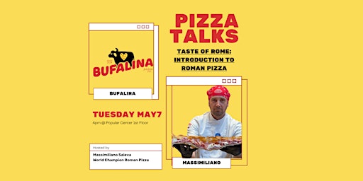 Image principale de Bufalina presenta: Degustación de la Pizza Romana por Massimiliano Saieva