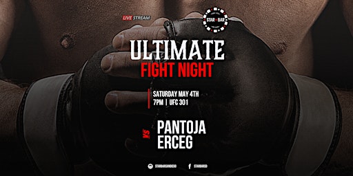 Hauptbild für UFC 301 @ Star Bar