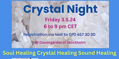 Crystal Night, Experience the power of the Pyramid of the Sun