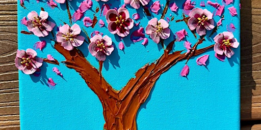 Imagem principal do evento Learn to paint a 3D Cherry Blossom Tree