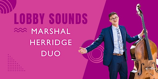 Imagem principal do evento Lobby Sounds with Marshal Herridge Duo