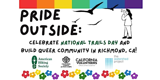 Immagine principale di Pride Outside: Celebrate National Trails Day and Build Queer Community 