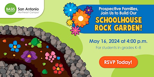 Imagem principal do evento Schoolhouse Rock Garden Event