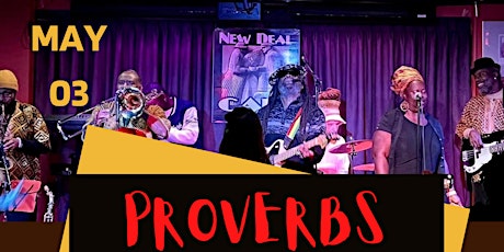 Proverbs Reggae Band LIVE at NEW DEAL CAFÉ