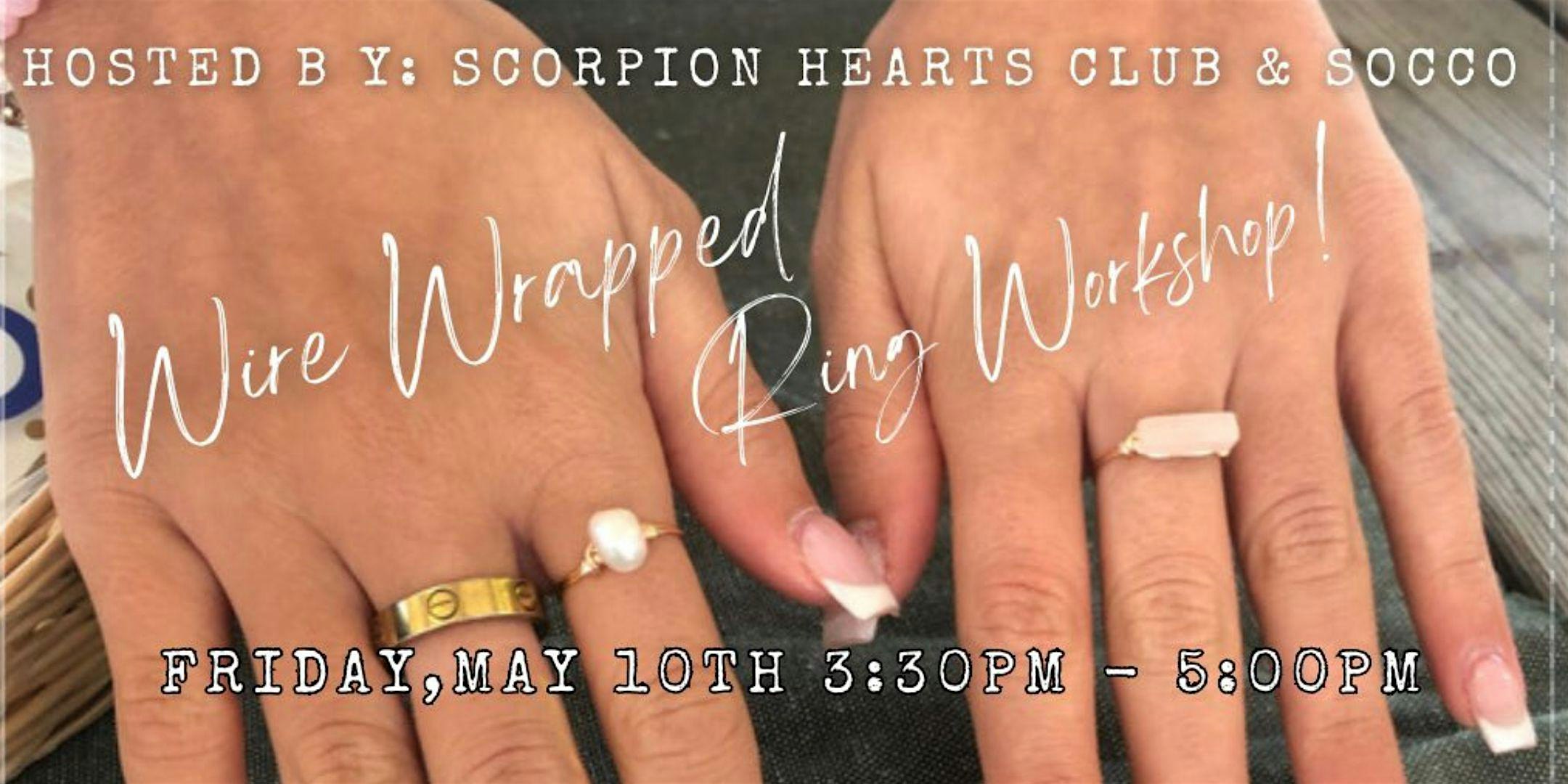 Wire Wrapped Rings Workshop