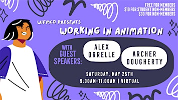 WIFMCO Presents: Working in Animation primary image