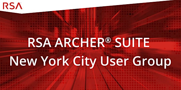 RSA Archer Suite User Group - New York City