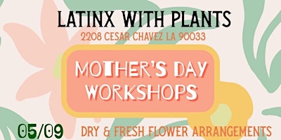 Mother's Day Flower Crown Workshop primary image