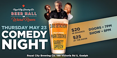 Primaire afbeelding van Comedy Night at Royal City Brewing Co.!