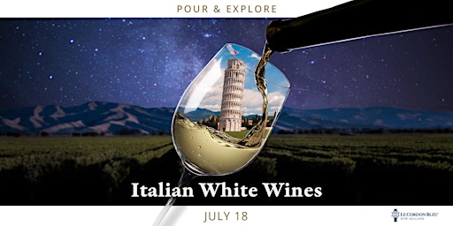 Imagem principal do evento Pour & Explore: Italian White Wines