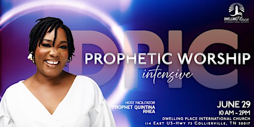 Imagem principal do evento Prophetic Worship Intensive