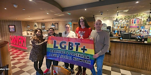 Imagem principal do evento LGBT+ Barking and Dagenham Adult Social Network's Monday Night Get-Together