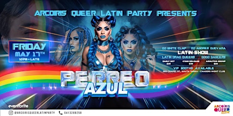 Arcoíris Queer Latin Party: Perreo Azul