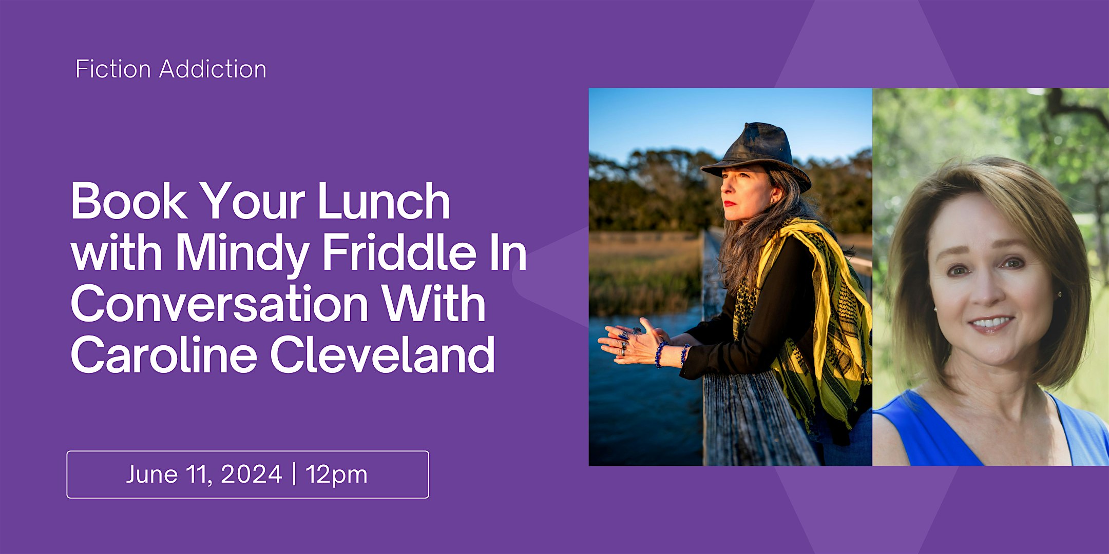 Book Your Lunch with Mindy Friddle In Conversation With Caroline Cleveland