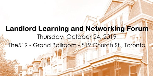 2019 Landlord Learning and Networking Forum