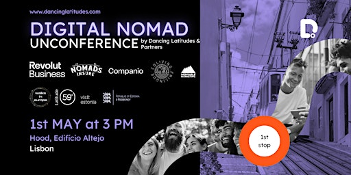Imagem principal do evento Digital Nomad Unconference  by Dancing Latitudes - 1st stop: Lisbon
