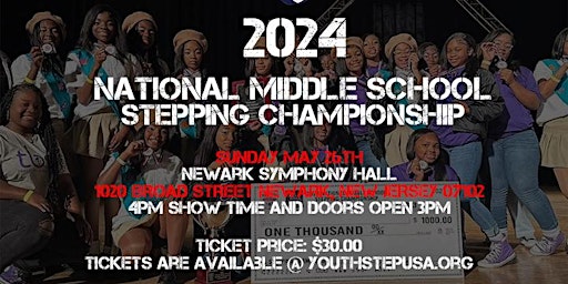 2024 NATIONAL MIDDLE SCHOOL STEPPING CHAMPIONSHIP primary image