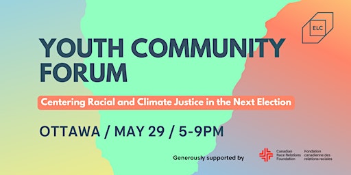 Image principale de Youth Community Forum on Racial and Climate Justice