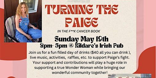 Primaire afbeelding van Turning the Paige on Cancer - A Fundraiser for Paige Jacobs