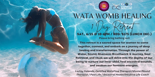 Imagem principal do evento Wata Womb Healing 1 Day Retreat