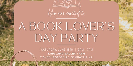 Primaire afbeelding van A Book Lover’s Day Party