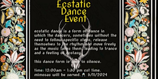 Imagem principal do evento Wild Stag Ecstatic Dance