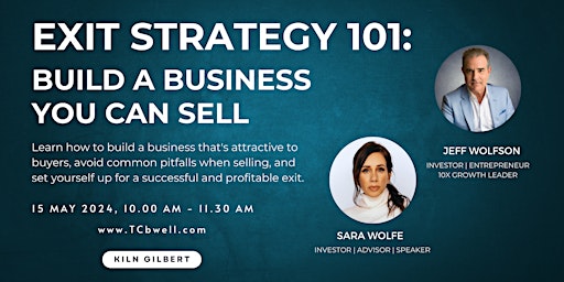 Imagen principal de Exit Strategy 101: Build A Business You Can Sell