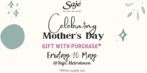 Saje Mother's Day Flower Market - "Shop & Support Local" primary image