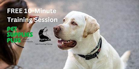 FREE Dog Training Sessions with Caiti Price Dog Training