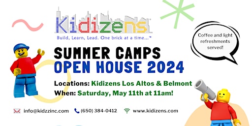 Hauptbild für Kidizens Summer Camps Open House Day 2024