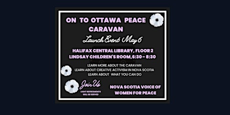 On to Ottawa Peace Caravan Launch Event